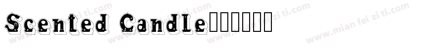 Scented Candle字体转换